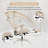 Makenzie Ergonomic Office chair with Adjustable Armrest and Foldable Backrest,minimal assembly-814677881