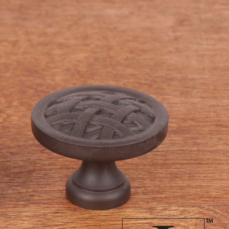 CK Series 1 1/2" Diameter Mushroom Knob, Oil Rubbed Bronze, Large