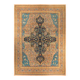 Eclectic One-of-a-Kind 15' 10" X 11' 10" Hand Knotted Area Rug