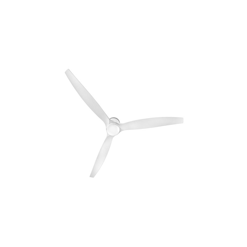 Ventilateur à DEL 72 po Hover Flush, Blanc mat