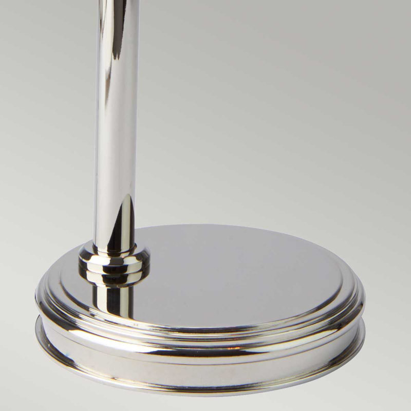 Naugatuck 68.6cm Arched Floor Lamp, Polished Nickel