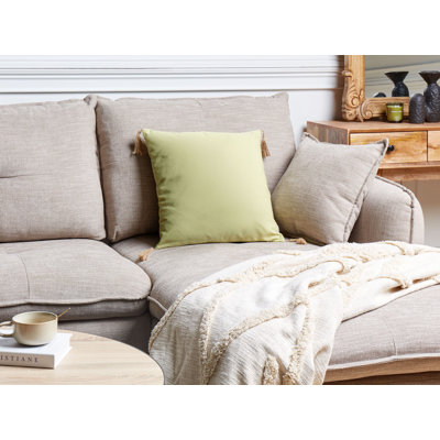 Coalmont Green Square Throw Cushion