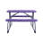 Rectangular Outdoor Folding Picnic Table