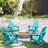 Azur Foldable Outdoor Adirondack Chair-1154420315