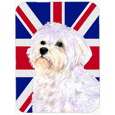 Panneau de découpe en verre à drapeau anglais britannique caroline Union Jack