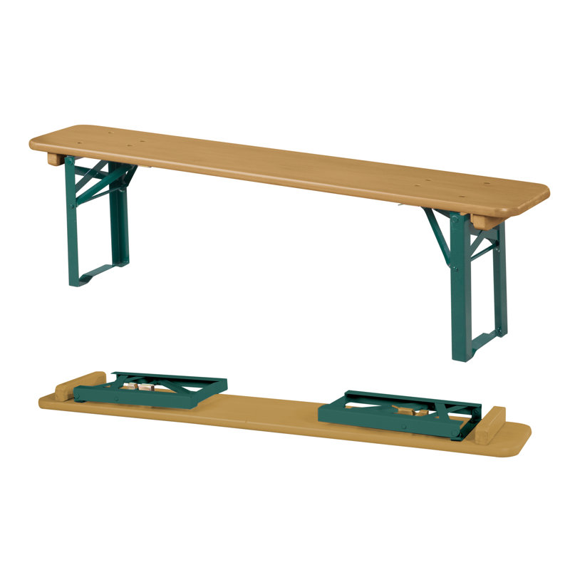Kids 3 Piece Solid Wood Rectangular Activity Table and Bench, Natural