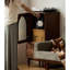 Armoire décorative arquée en verre Simple-1720986305