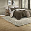 Ensembles de literie douillets, chenille de polyester gaufrée simple, confort moderne