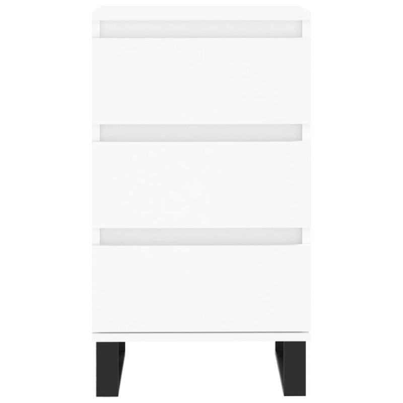 Janey End Table, White
