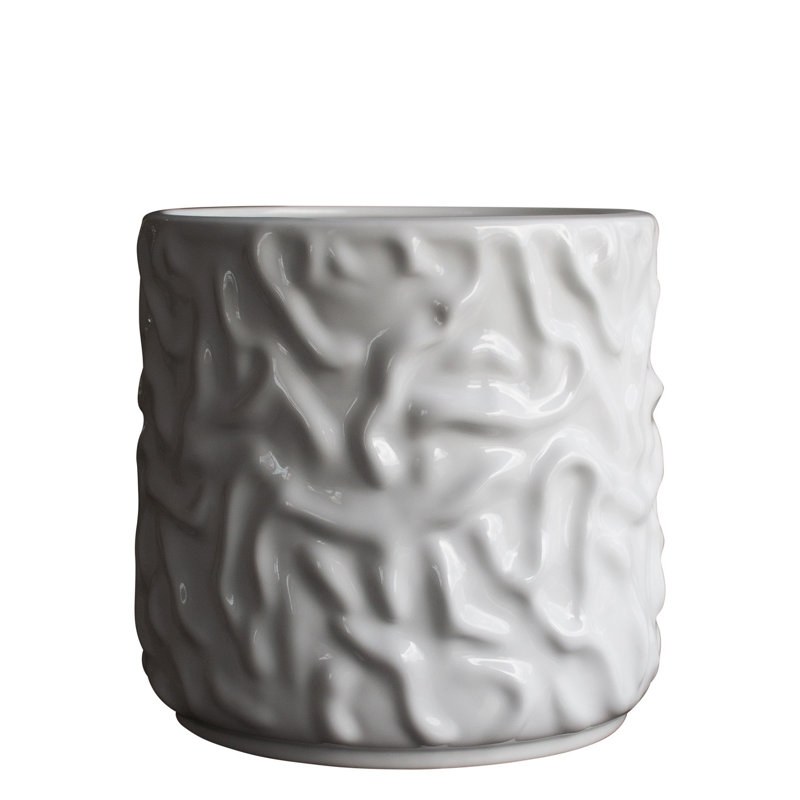 Swoon Pot, 9.45" H x 9.06" W x 9.06" D