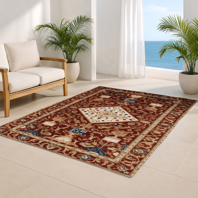 Tapis d'intérieur et d'extérieur brun français