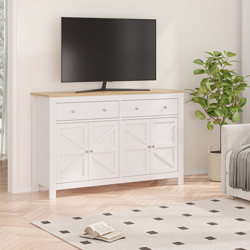 Buffet 55 po, armoire de rangement pour la cuisine, armoire à café