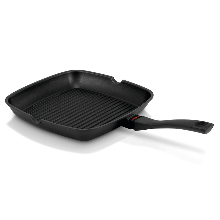 Bergner ProChef 11-inch Square Grill Pan - Black