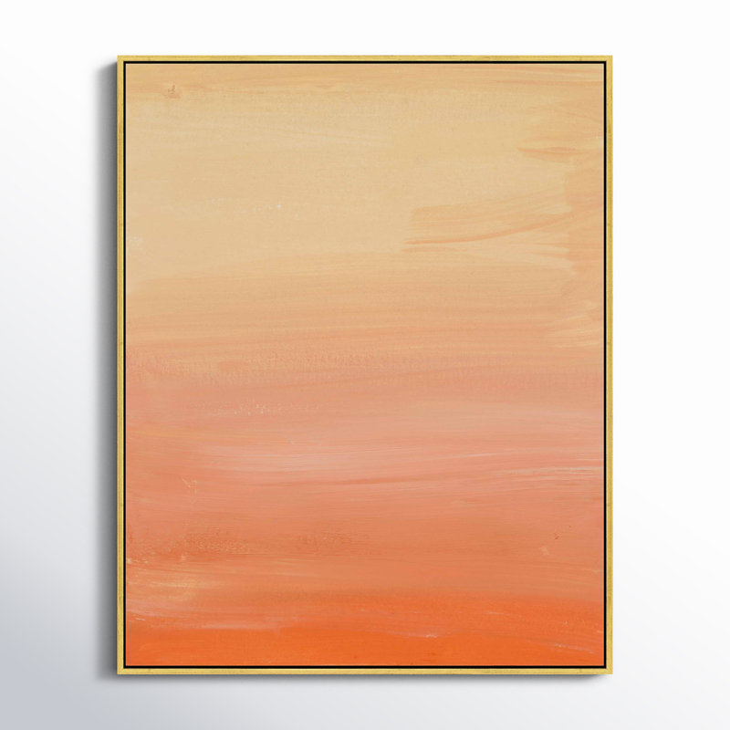 Daydream 4 Print by Andrea Stokes, 30" H x 24" W x 1.25" D, Gold Framed Canvas