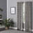 Quane Polyester / Cotton Light-Filtering Vine Print Curtain Panel with Grommet Top-1153018770-1153018771