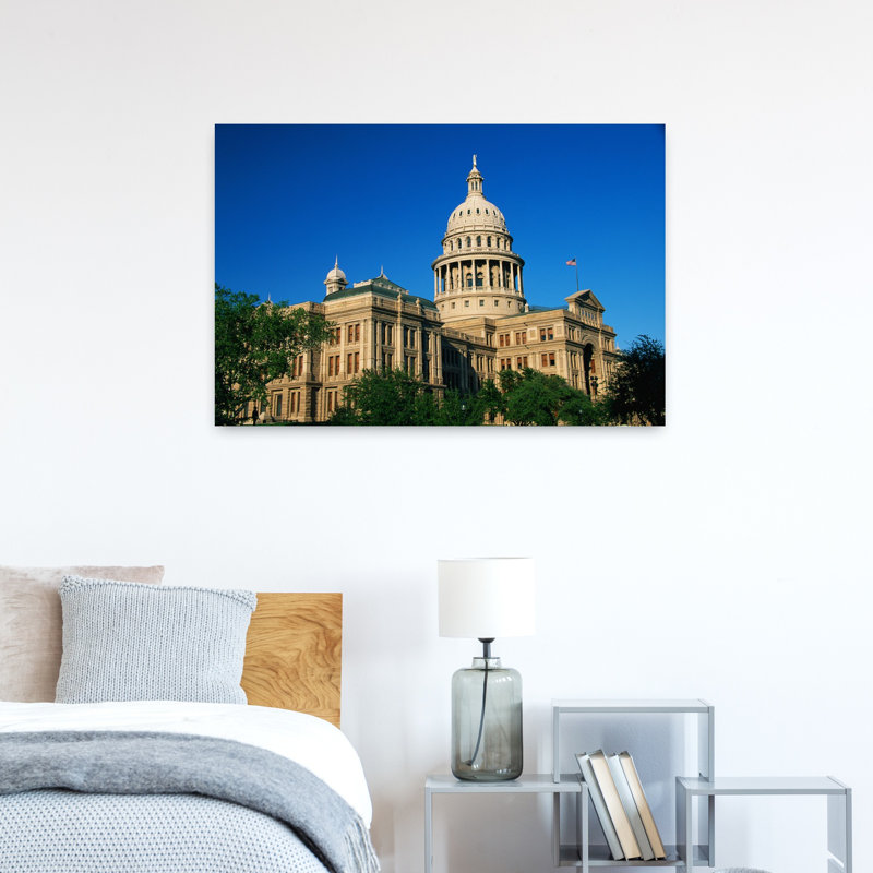 State Capitol Building, Austin, Tx, architecture contemporaine, art, H 24 po x l 36 po
