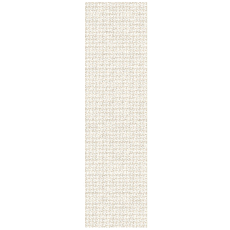 Loreen Washable Houndstooth Indoor / Outdoor Rug, Runner 2'3" x 7'6"