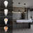 Baveline 1 - Light Matte Black LED Single Pendant
