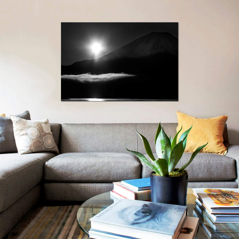 «Light and Darkness», impression sur toile, H 12 po x l 18 po x P 1,5 po, Toile tendue, Pas de tapis