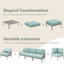Chaise de patio Laurel-67060342