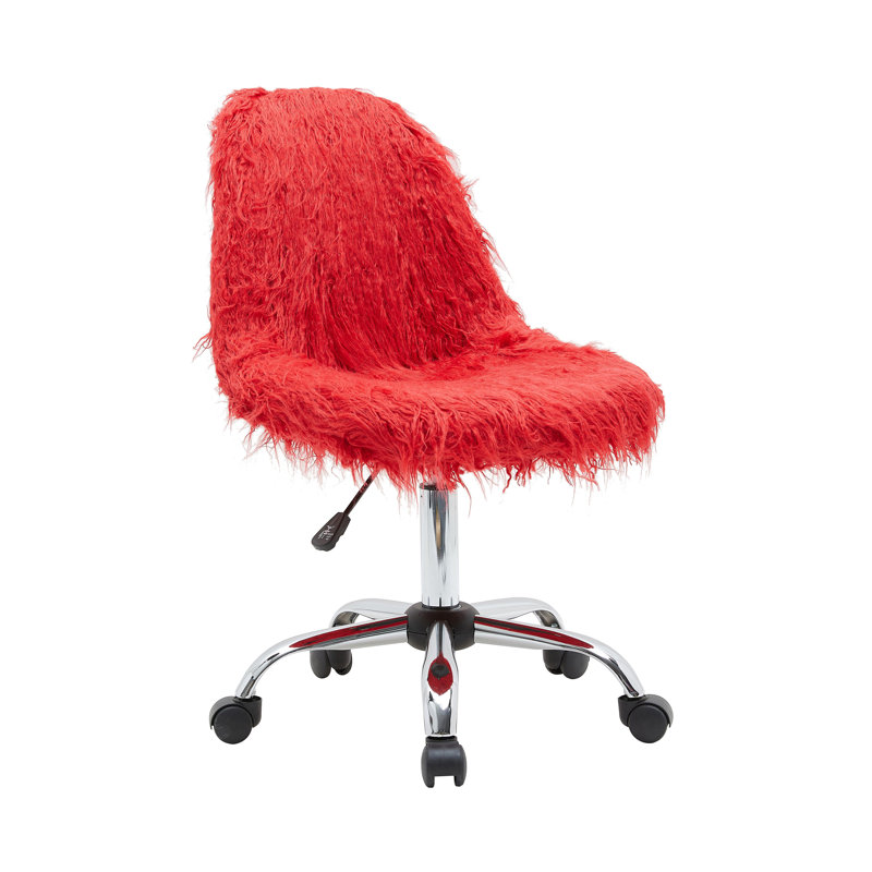 Chaise de bureau Sudhir, Rouge