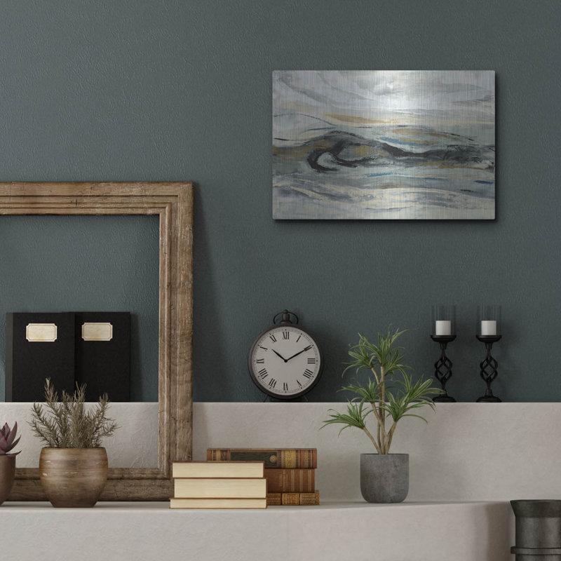 "Estuaire" par Silvia Vassileva, H 12 po x l 16 po
