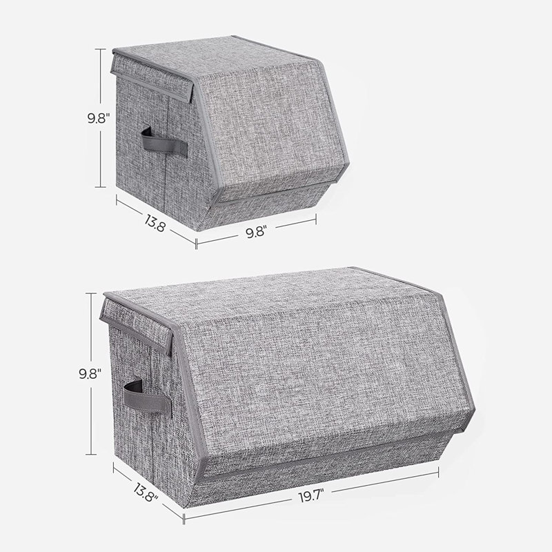 Bac de rangement en tissu Hokku Designs