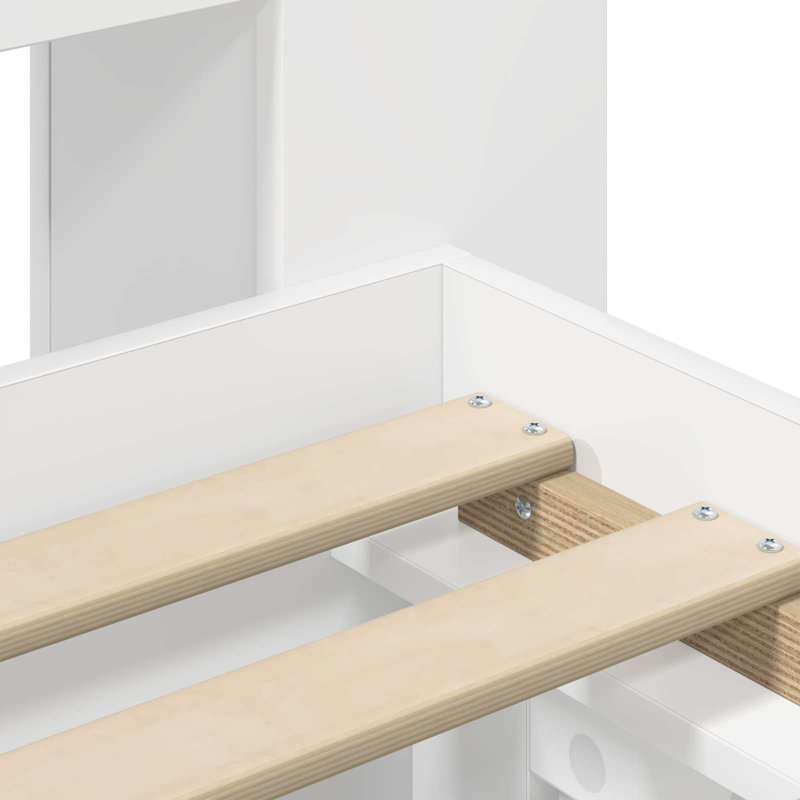 Bed, Small Single (2'6), White