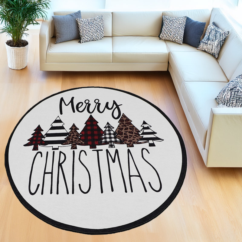 Tapis rond Zahr