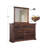 Dumbleton Rectangular Dresser Mirror in Brown