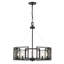 Lustre tambour unique à 5 lumières Newlin-299951490