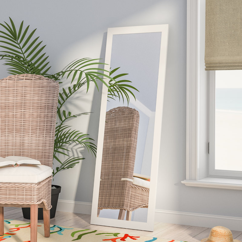 Miroir pleine grandeur Hast Coastal, H 59 po x l 20 po, Blanc