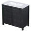 Organisateur de meuble-lavabo 36 po avec lavabo