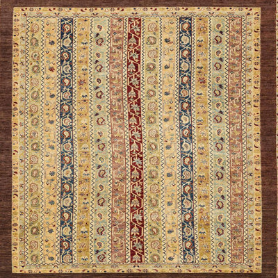 Wool Abstract Indoor Rug