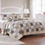 Oxford Plaid Reversible Quilt Set-410837208-477407267