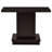Fiona Cappuccino Engineered Wood Pedestal Console Table