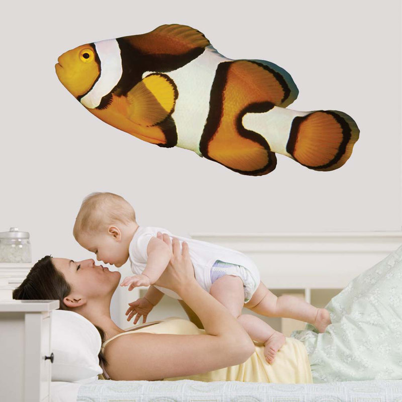 Nautical & Beach Non-Wall Damaging Wall Decal, 12" H x 24" W
