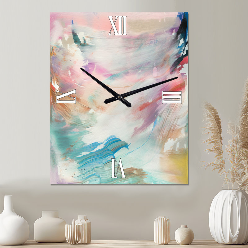 Horloge murale en métal, Medium