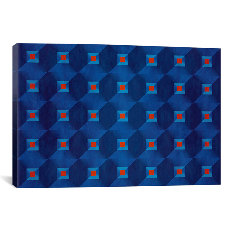 Albree Modern Pattern II, impression sur toile, H 8 po x l 12 po x P 0,75 po, Pas de tapis, Toile tendue