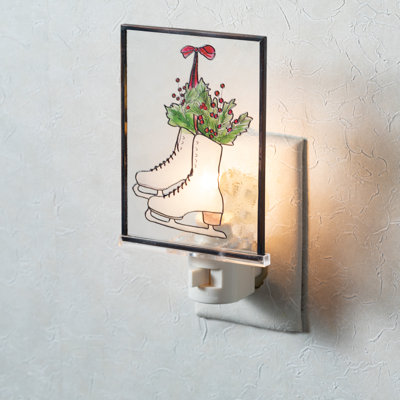 Ice Skates Night Light
