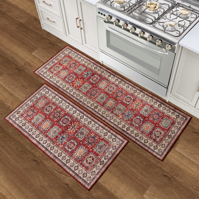 Wyatt & Ash Minot Machine Washable Imagine Printed Chenille Rugs