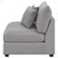 Chaise sans accoudoirs avec coussins Austin