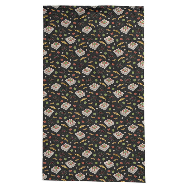 Nappe pizza Avicia, Noir