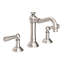 Jacobean Widespread Bathroom Faucet with Drain Assembly-1489982033