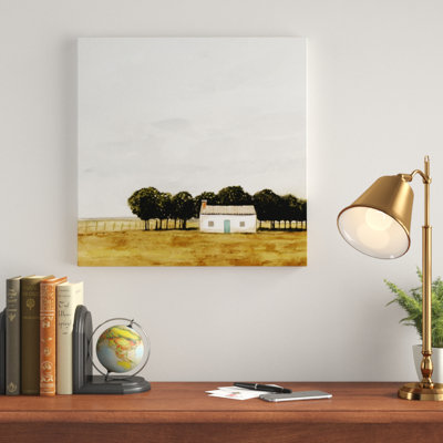 «Late juillet I», peinture sur toile tendue