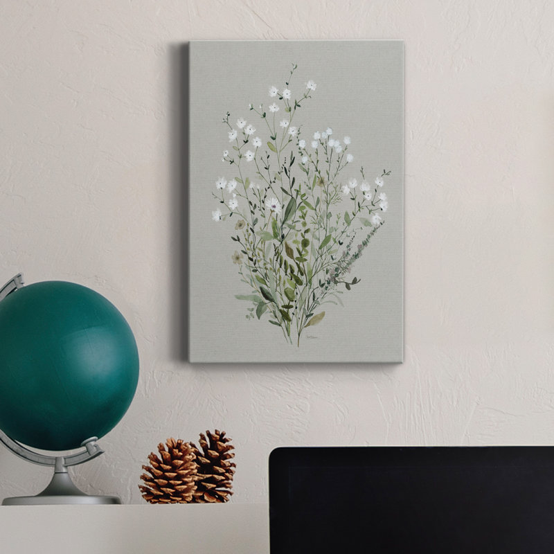 Bouquet de grâce II - reproduction d'art sur toile tendue, H 27 po x l 18 po x P 1 po