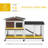 Weather Resistant Rabbit Hutch