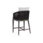 Capri Outdoor Teak Bar Stool