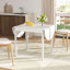 Premal 70 cm Extendable Pine Oval Wood Top Dining Table with Wood Base
