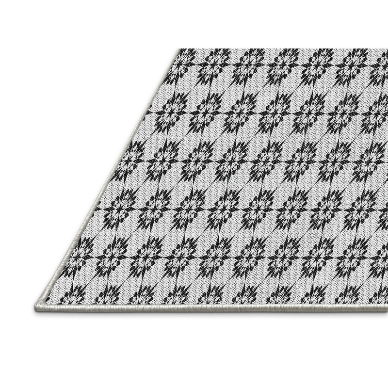 Tapis décoratif gris pottorff, Rectangle 8 pi x 12 pi